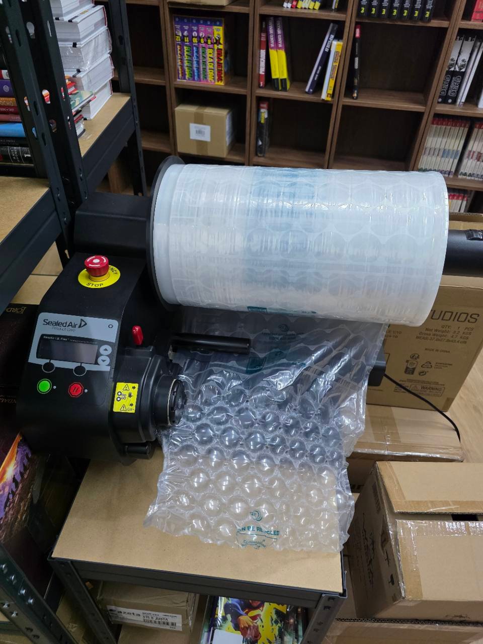 Sistema profesional Sealed Air NewAir I.B. Flex de Estatuas y Cómics