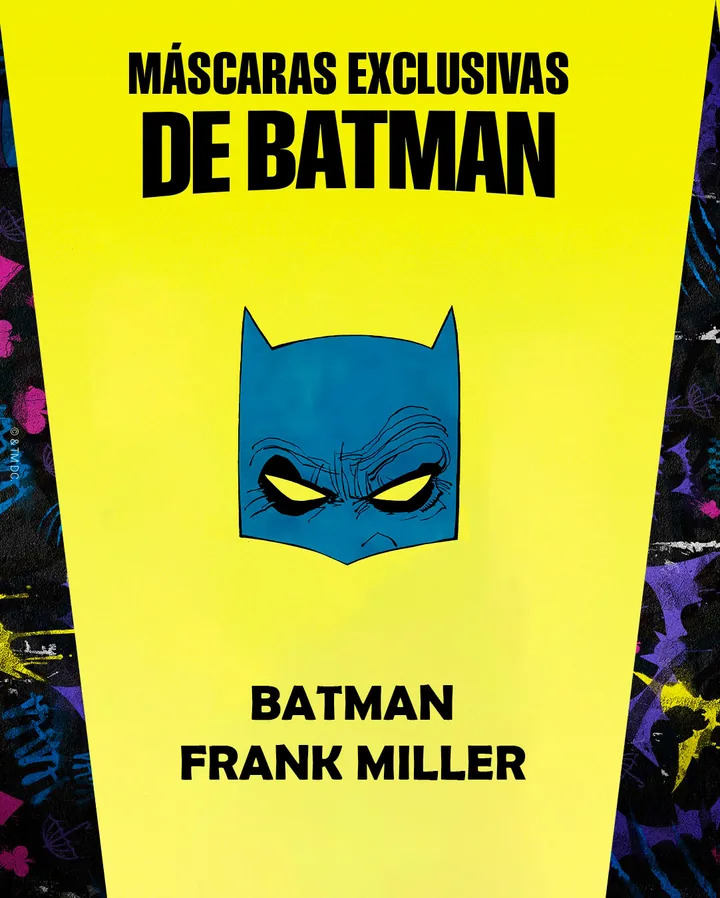 REG-BATDAY26-06 BATMAN DAY 2026 - MÁSCARA FRANK MILLER