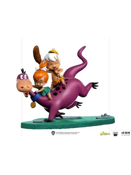 DINO, PEBBLES & BAM BAM - LOS PICAPIEDRAS - ART SCALE 1/10