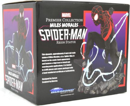 MILES MORALES - MARVEL COMICS - PREMIER COLLECTION - 1/7 23 CM - DIAMOND SELECT