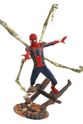 IRON SPIDER-MAN ESTATUA RESINA MARVEL PREMIER COLLECTION AVENGERS 3