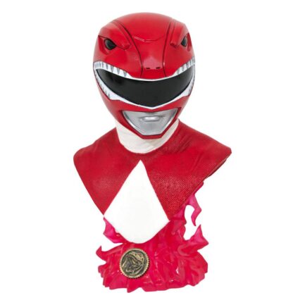LEGENDS IN 3D BUSTO 1/2 RED RANGER 25 CM - MIGHITY MORPHIN POWER RANGERS