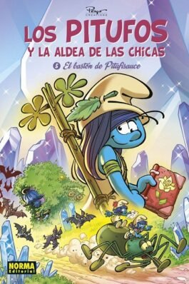 LOS PITUFOS Y LA ALDEA DE LAS CHICAS 5 EL BASTON DE PITUFISAUCE