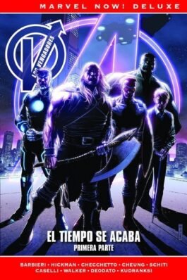 LOS VENGADORES DE JONATHAN HICKMAN 8 EL TIEMPO SE ACABA PRIMERA PARTE (MARVEL NOW! DELUXE)