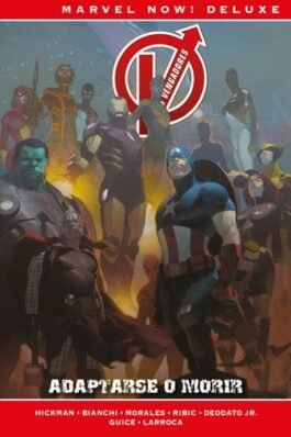 LOS VENGADORES DE JONATHAN HICKMAN 5 ADAPTARSE O MORIR (MARVEL NOW! DELUXE)