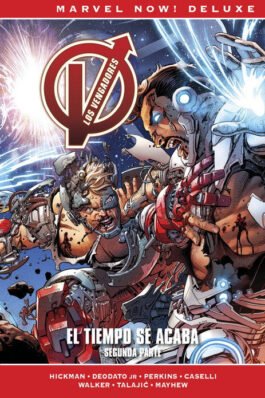 LOS VENGADORES DE JONATHAN HICKMAN 9 EL TIEMPO SE ACABA SEGUNDA PARTE (MARVEL NOW! DELUXE)