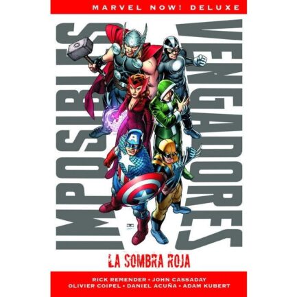 IMPOSIBLES VENGADORES 01 LA SOMBRA ROJA (MARVEL NOW! DELUXE)