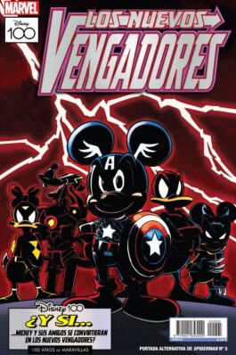 SPIDERMAN 05 (05 – PORTADA ALTERNATIVA DISNEY 100-LOS NUEVOS VENGADORES)