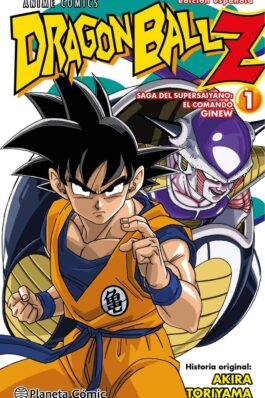 DRAGON BALL Z ANIME COMICS SAGA DEL COMANDO GINEW Nº 01/06