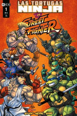 LAS TORTUGAS NINJA VS. STREET FIGHTER NÚM. 1 DE 5