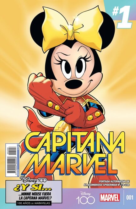 EL ASOMBROSO SPIDERMAN 19 (DISNEY 100 PORTADA ALTERNATIVA - CAPITANA MARVEL)