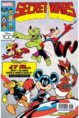 MILES MORALES: SPIDER-MAN 08 (32) (PORTADA ALTERNATIVA DISNEY SECRET WARS)