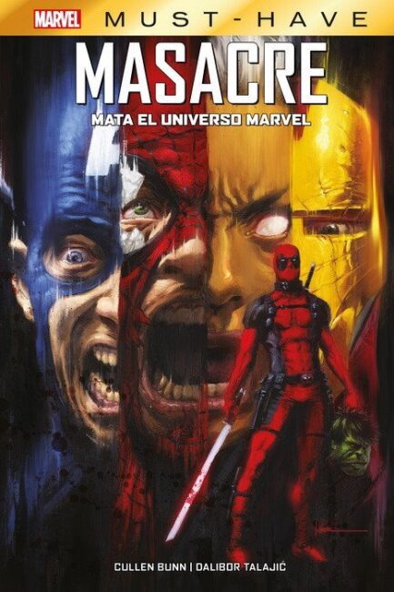 MARVEL MUST-HAVE MASACRE MATA EL UNIVERSO MARVEL