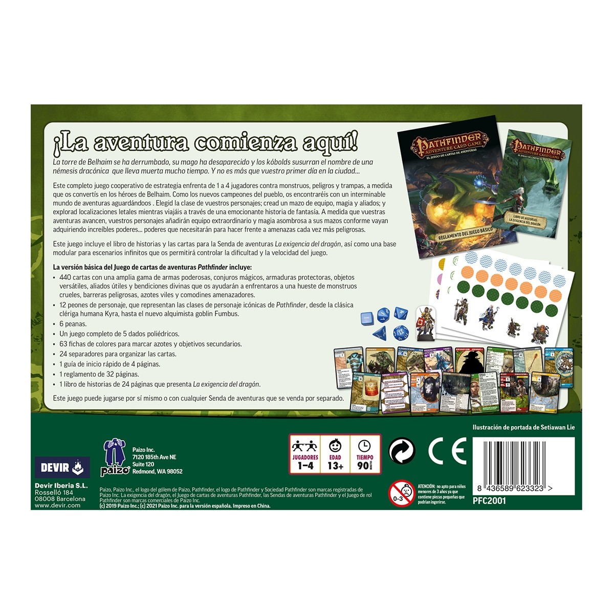 PATHFINDER: EL JUEGO DE CARTAS DE AVENTURAS - Imagen 3