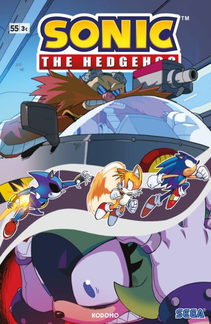 SONIC THE HEDGEHOG NÚM. 55