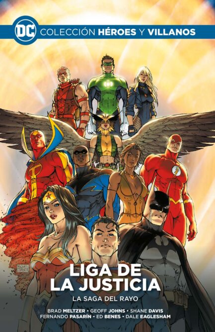 COLECCIÓN HÉROES Y VILLANOS VOL. 56: LIGA DE LA JUSTICIA - LA SAGA DEL RAYO