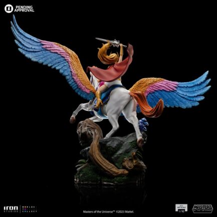 SHE-RA AND SWITFWIND - MASTERS OF THE UNIVERSE - ART SCALE 1/10 - Imagen 2