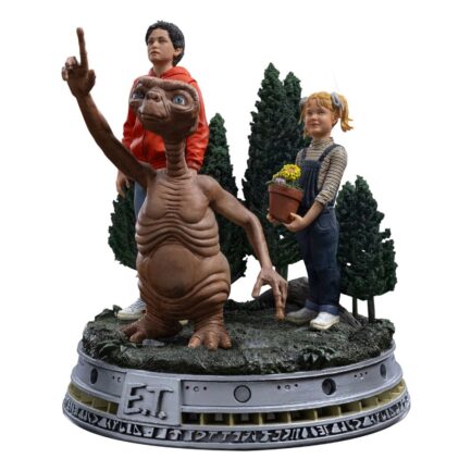 E.T., ELLIOT AND GERTIE DELUXE - E.T. EL EXTRATERRESTRE - ART SCALE 1/10