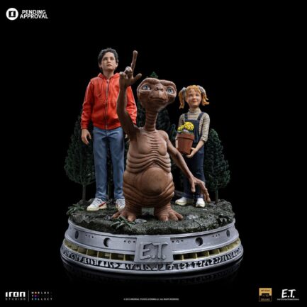E.T., ELLIOT AND GERTIE DELUXE - E.T. EL EXTRATERRESTRE - ART SCALE 1/10 - Imagen 2