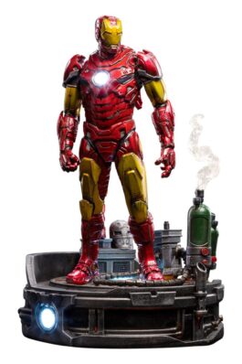 IRON MAN UNLEASHED DELUXE – MARVEL COMICS – ART SCALE 1/10