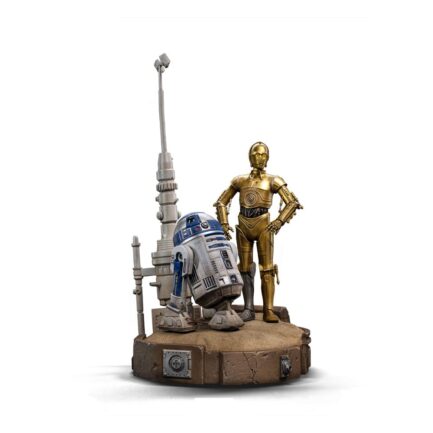 C-3PO AND R2-D2 DELUXE - STAR WARS - ART SCALE 1/10