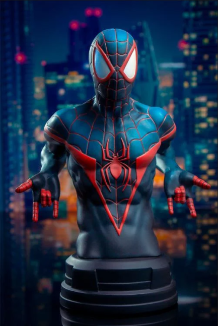 BUSTO MILES MORALES - MARVEL COMICS - 1/7 SCALE 15 CM - DIAMOND SELECT - Imagen 2