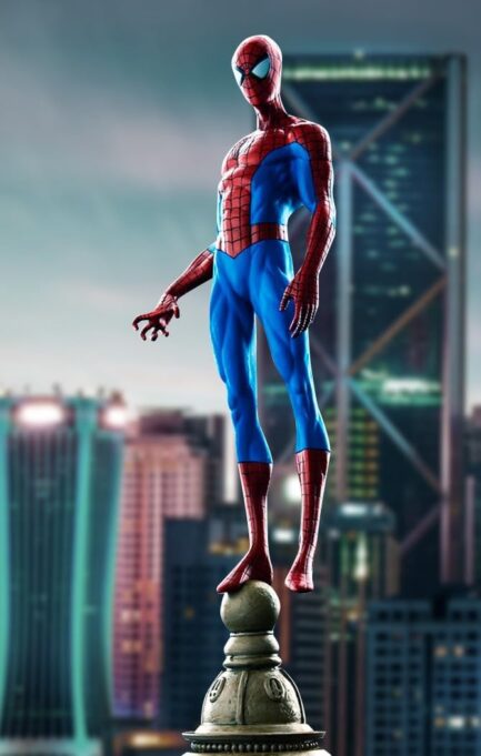 SPIDERMAN - MARVEL GALLERY DIORAMA - 30 CM - DIAMOND SELECT - Imagen 2