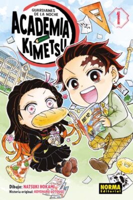 GUARDIANES DE LA NOCHE. ACADEMIA KIMETSU 01