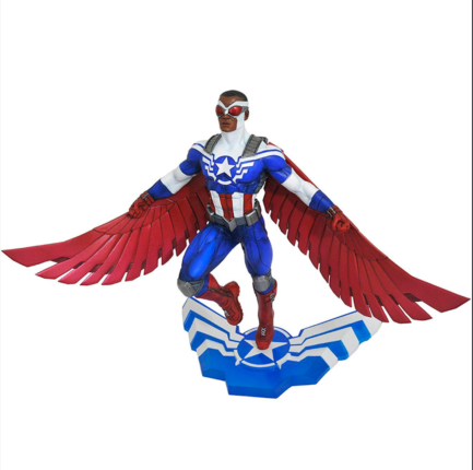SAM WILSON CAPTAIN AMERICA - MARVEL GALLERY DIORAMA - 25 CM - DIAMOND SELECT