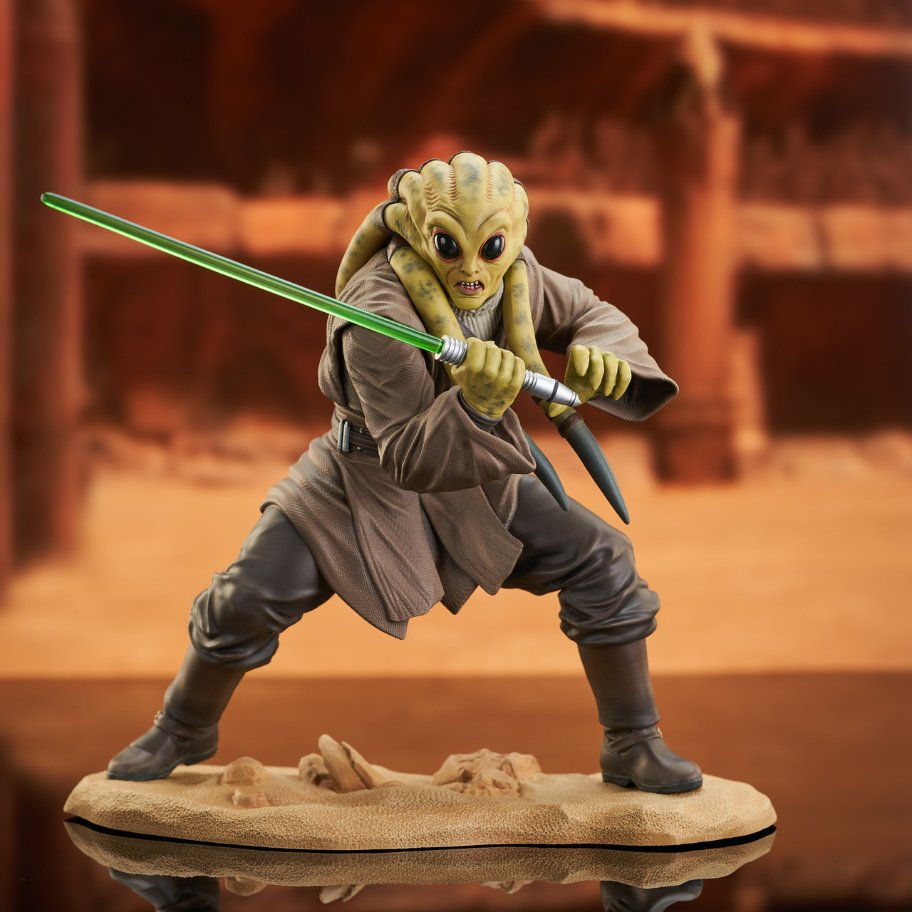 KIT FISTO - STAR WARS: EPISODE II - PREMIER COLLECTION - 1/7 - GENTLE GIANT - Imagen 2