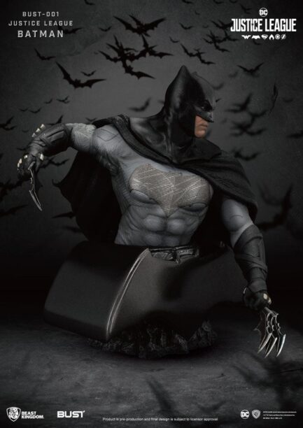 BATMAN - BUSTO - JUSTICE LEAGUE - 16 CM BEAST KINGDOM - Imagen 2
