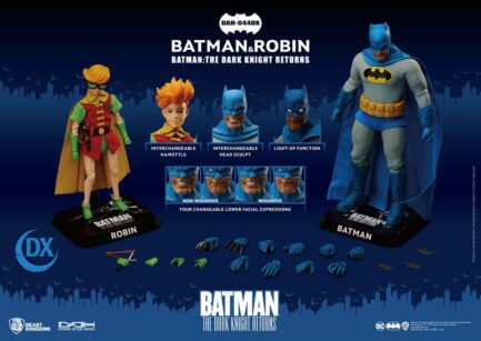 BATMAN & ROBIN - BATMAN: THE DARK KNIGHT RETURNS - DYNAMIC 8CTION HEROES - 1/9 - BEAST KINGDOM - Imagen 2