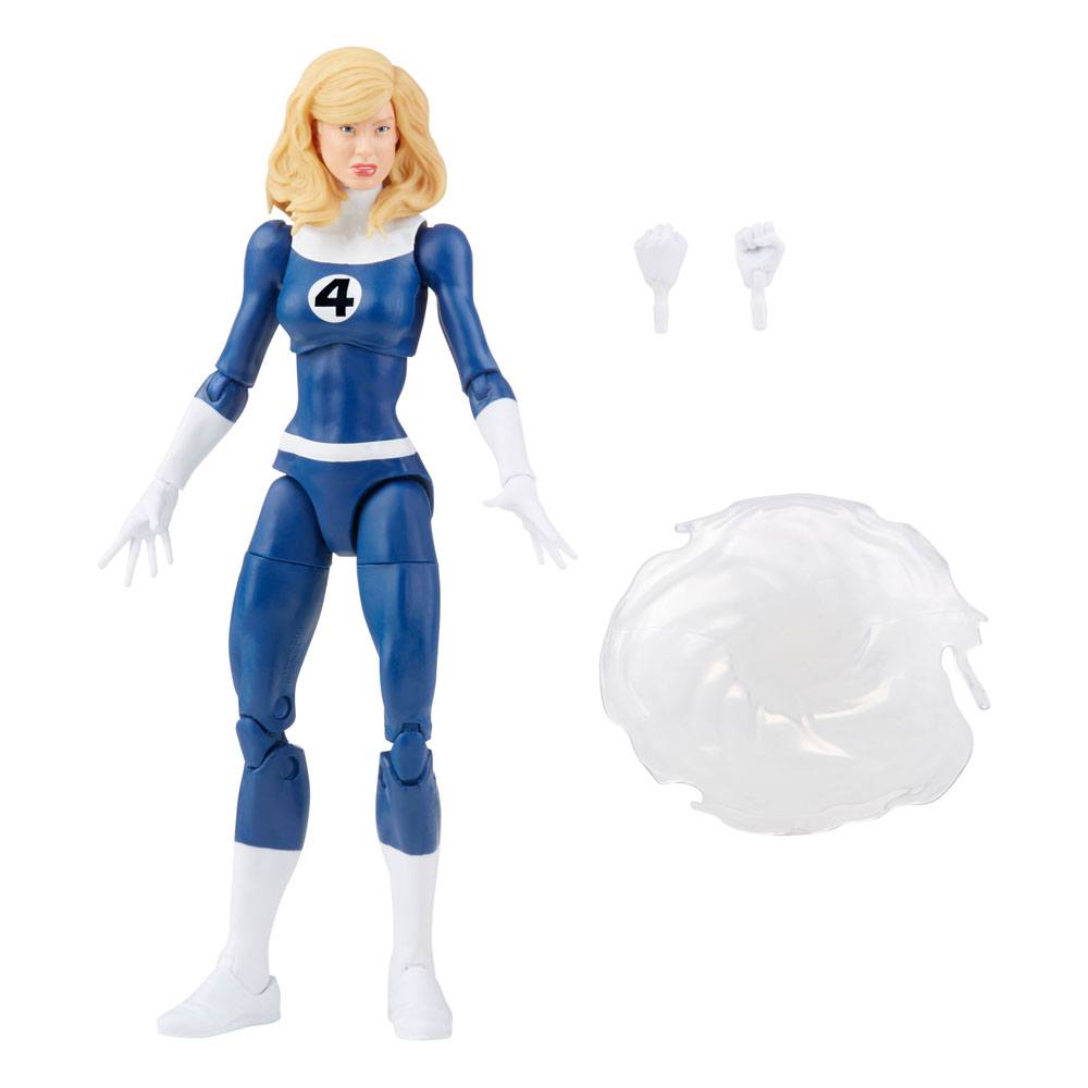 MARVEL'S INVISIBLE WOMAN - FANTASTIC FOUR - MARVEL LEGENDS RETRO - 15 CM - HASBRO - Imagen 2