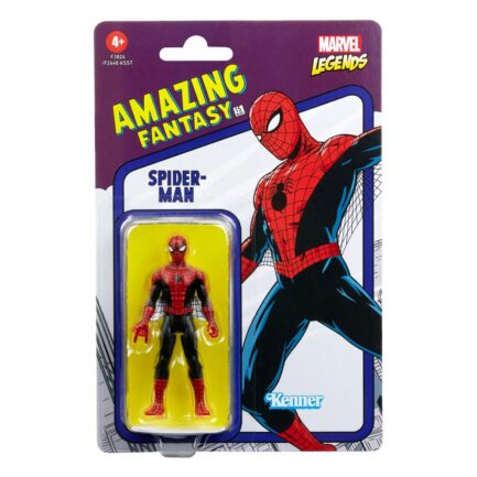 AMAZING FANTASY SPIDER-MAN - MARVEL LEGENDS RETRO - 10 CM - HASBRO