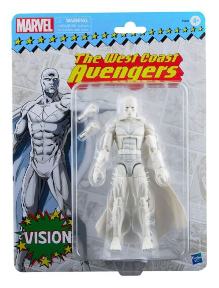 VISION - WEST COAST AVENGERS - MARVEL LEGENDS RETRO - 15 CM - HASBRO