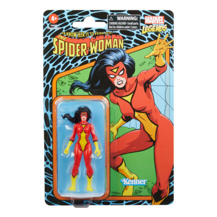 SPIDER-WOMAN - MARVEL LEGENDS RETRO - 10 CM - HASBRO