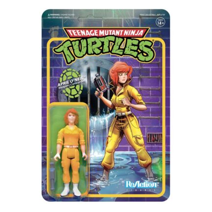 APRIL O'NEIL - TEENAGE MUTANT NINJA TURTLES - REACTION