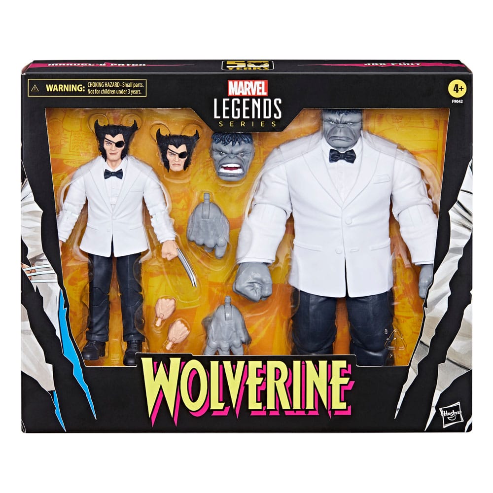 MARVEL'S PATCH & JOE FIXIT - WOLVERINE 50TH ANNIVERSARY - MARVEL LEGENDS SERIES - 15 CM/20 CM - HASBRO - Imagen 2
