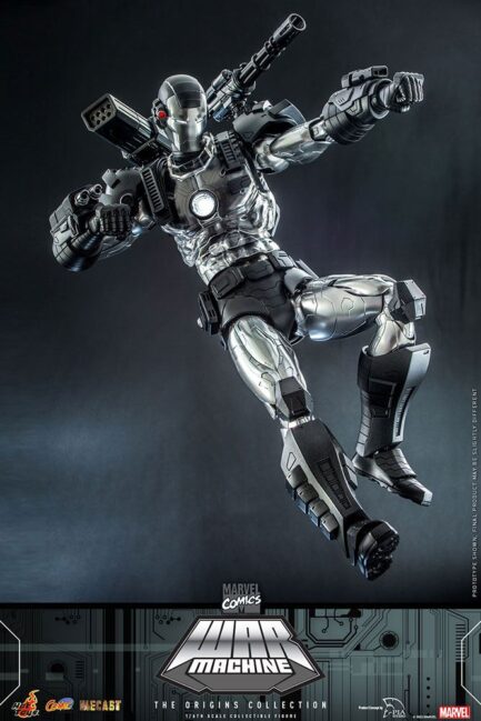 WAR MACHINE - THE ORIGINS COLLECTION - COMICS MASTERPIECE SERIES DIECAST - HOT TOYS 1/6 - Imagen 6