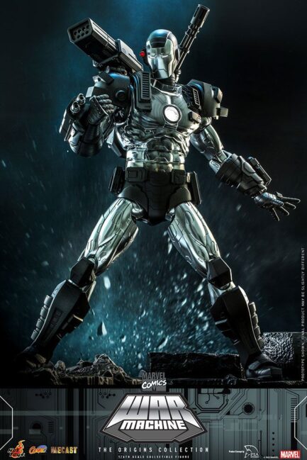 WAR MACHINE - THE ORIGINS COLLECTION - COMICS MASTERPIECE SERIES DIECAST - HOT TOYS 1/6 - Imagen 9