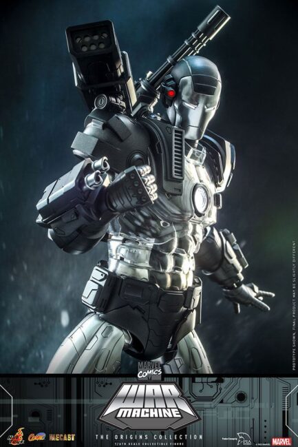 WAR MACHINE - THE ORIGINS COLLECTION - COMICS MASTERPIECE SERIES DIECAST - HOT TOYS 1/6 - Imagen 12