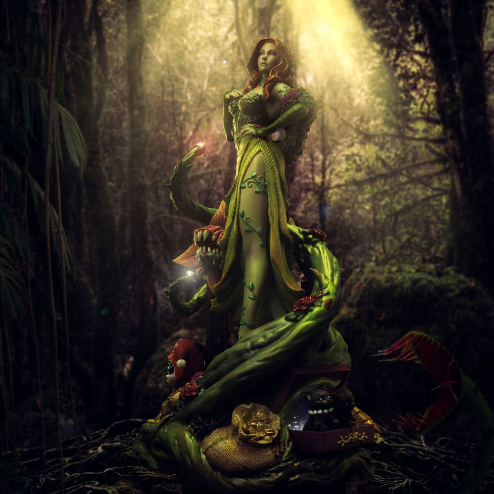 POISON IVY (GOTHAM CITY SIRENS) DELUXE - DC COMICS - ART SCALE 1/10 - Imagen 2