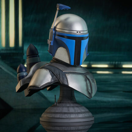 LEGENDS IN 3D BUSTO 1/2 JANGO FETT 25 CM - STAR WARS: ATTACK OF THE CLONES - Imagen 2