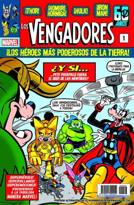 EL ASOMBROSO SPIDERMAN 29 (238) (PORTADA ALTERNATIVA DISNEY WHAT IF LOS VENGADORES)