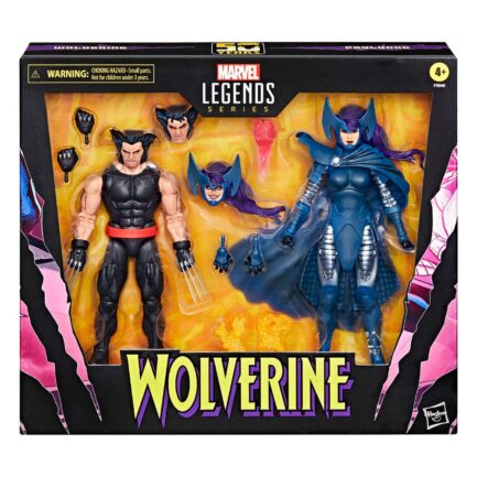WOLVERINE & PSYLOCKE - WOLVERINE 50TH ANNIVERSARY - MARVEL LEGENDS SERIES - 15 CM - HASBRO