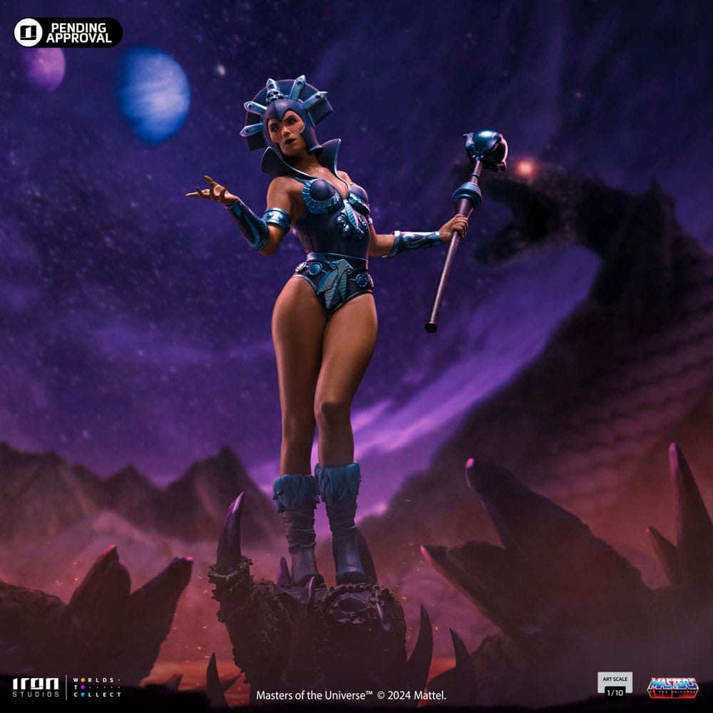 EVIL-LYN (COLOR VARIANT) - MASTERS OF THE UNIVERSE - ART SCALE 1/10 - Imagen 3