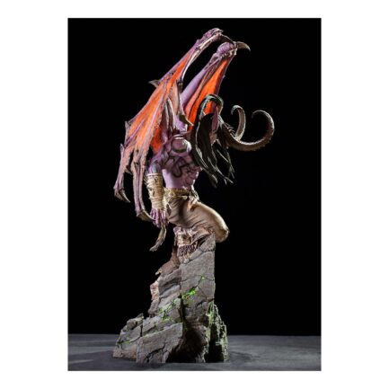 BLIZZARD WORLD OF WARCRAFT - ILLIDAN STORMRAGE PREMIUM STATUE - Imagen 3