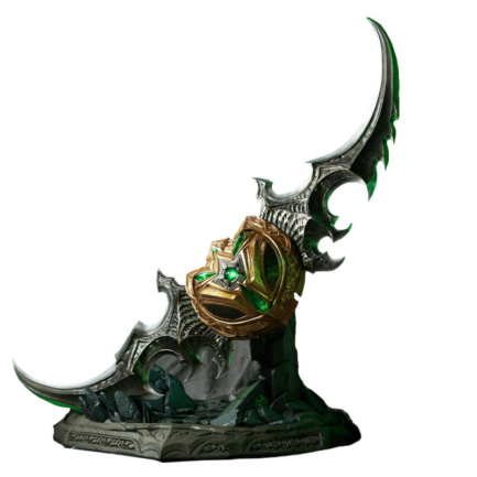 BLIZZARD WORLD OF WARCRAFT - WARGLAIVE OF AZZINOTH SINGLE REPLICA SCALE 1/1
