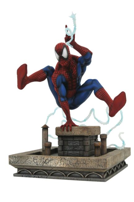 SPIDER-MAN 90'S PVC DIORAMA 20 CM MARVEL COMIC GALLERY RE-RUN - DIAMOND SELECT