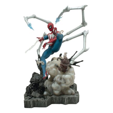 SPIDER-MAN 2 DLX DIORAMA PVC 30,5 CM MARVEL GALLERY GAMERVERSE - DIAMOND SELECT